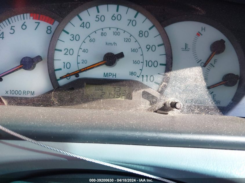 2004 Toyota Corolla Le VIN: 2T1BR38E54C202571 Lot: 39236846