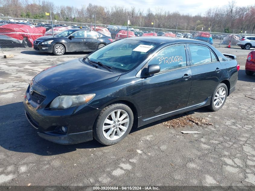 2T1BU40E99C075329 | 2009 TOYOTA COROLLA