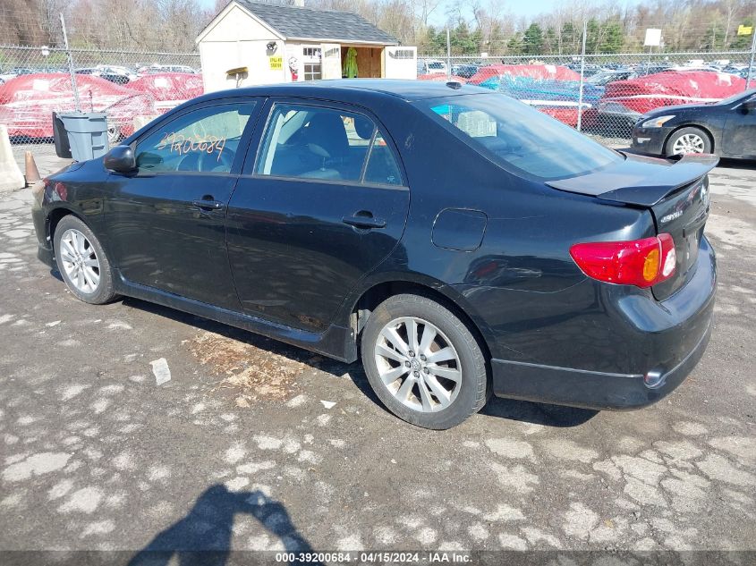 2T1BU40E99C075329 | 2009 TOYOTA COROLLA