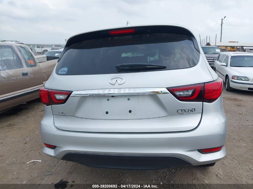 2019 Infiniti Qx60 Pure VIN: 5N1DL0MM6KC531769 Lot: 39200692