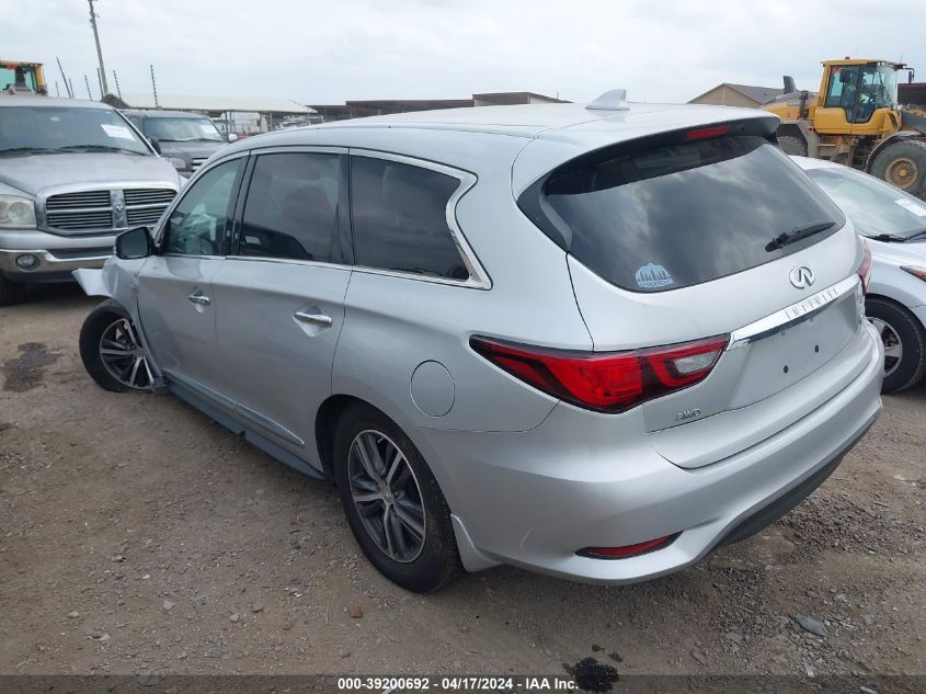 2019 Infiniti Qx60 Pure VIN: 5N1DL0MM6KC531769 Lot: 50405064