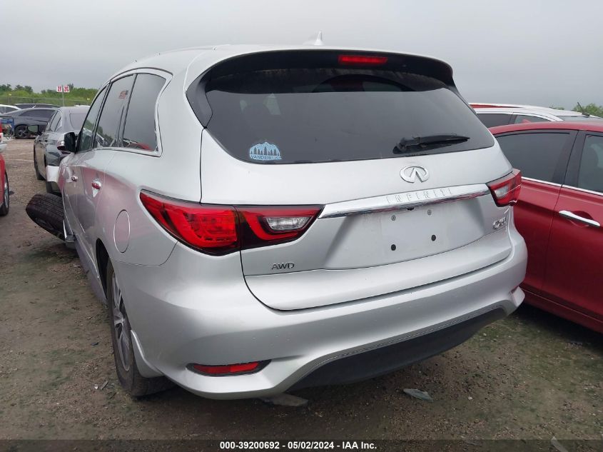 2019 Infiniti Qx60 Pure VIN: 5N1DL0MM6KC531769 Lot: 50405064