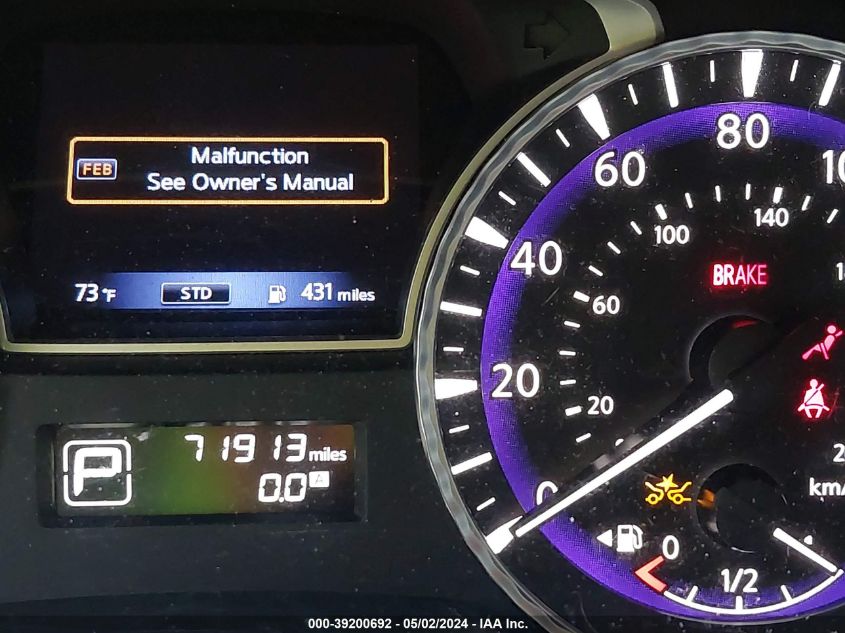 2019 Infiniti Qx60 Pure VIN: 5N1DL0MM6KC531769 Lot: 50405064