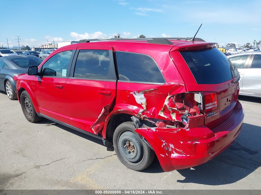 VIN 3C4PDCAB7HT709107 2017 DODGE JOURNEY SE