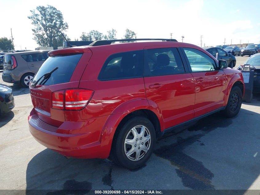VIN 3C4PDCAB7HT709107 2017 DODGE JOURNEY SE