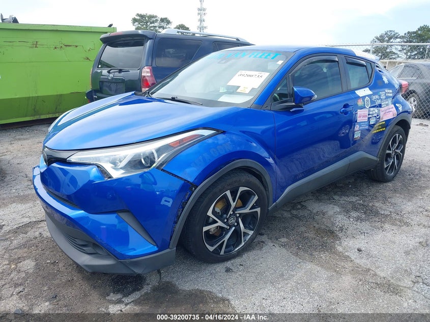 2018 Toyota C-Hr Xle VIN: NMTKHMBX1JR021780 Lot: 39200735