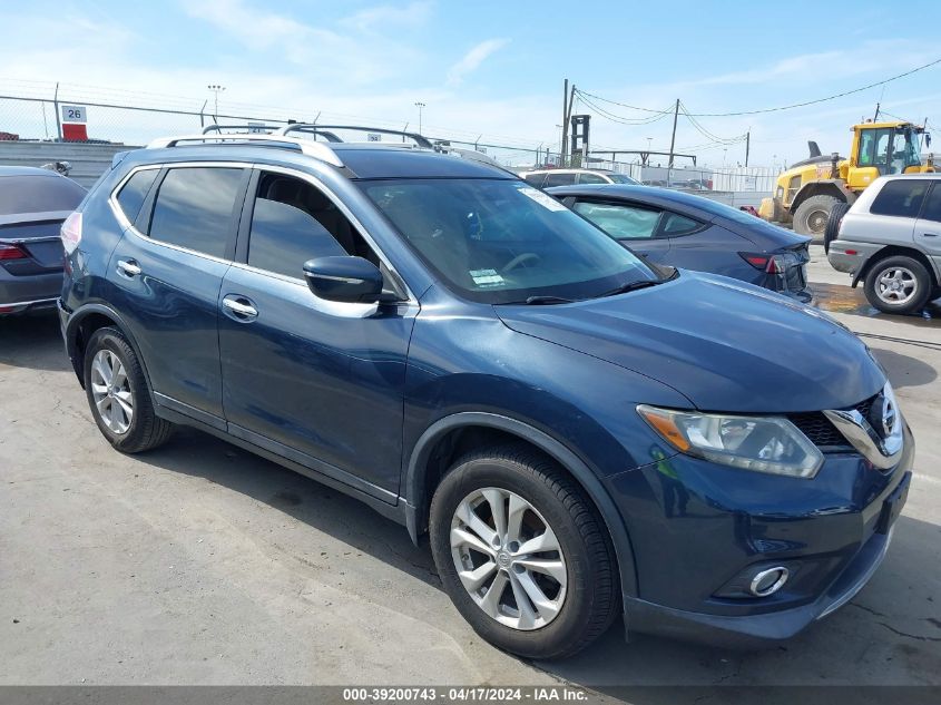 2015 Nissan Rogue Sv VIN: 5N1AT2MT5FC825594 Lot: 39200743