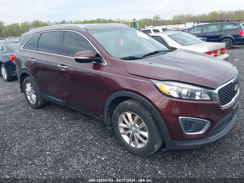 2017 Kia Sorento 2.4L Lx VIN: 5XYPG4A39HG201461 Lot: 39200753