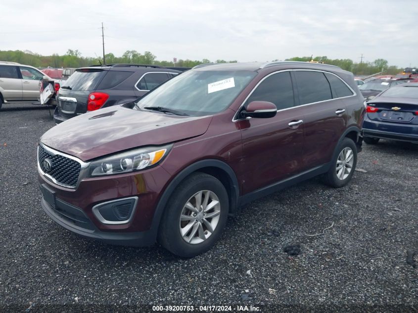 2017 Kia Sorento 2.4L Lx VIN: 5XYPG4A39HG201461 Lot: 39200753