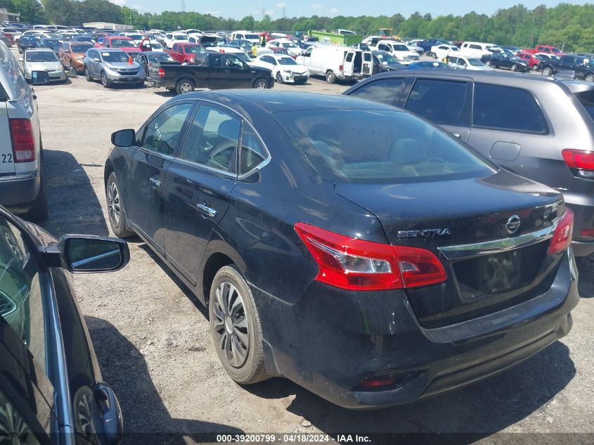 2019 Nissan Sentra S VIN: 3N1AB7AP6KY294955 Lot: 39200799