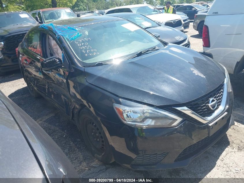 2019 NISSAN SENTRA S/SV/SR/SL - 3N1AB7AP6KY294955