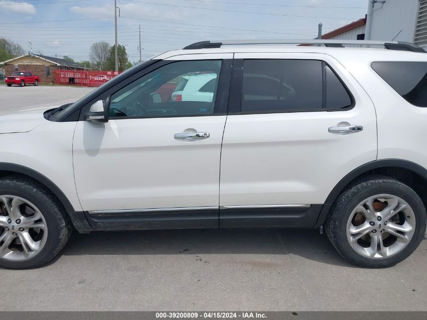 2015 Ford Explorer Limited VIN: 1FM5K8F8XFGA14088 Lot: 39200809