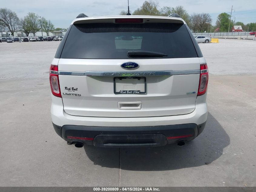 2015 Ford Explorer Limited VIN: 1FM5K8F8XFGA14088 Lot: 39200809