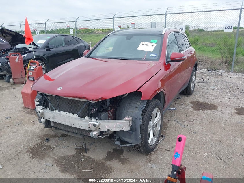 2018 Mercedes-Benz Glc 300 VIN: WDC0G4JB8JV065728 Lot: 39200818