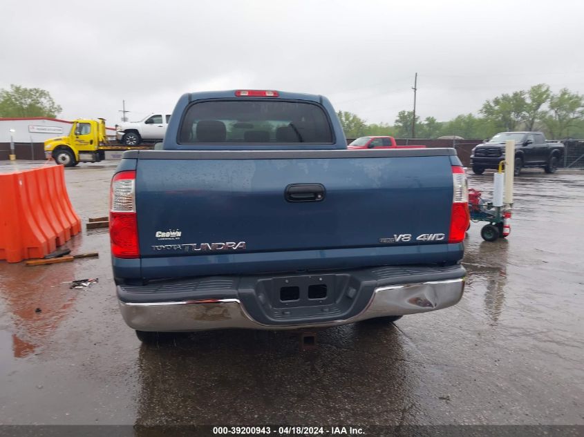 2006 Toyota Tundra Sr5 V8 VIN: 5TBDT441X6S507649 Lot: 39200943