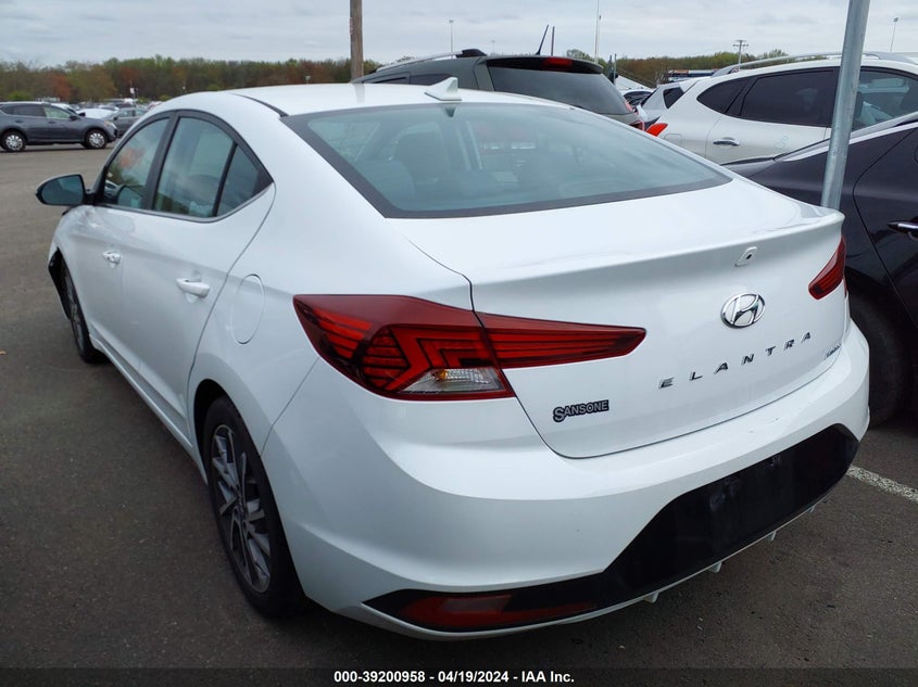 VIN 5NPD84LF5LH574876 2020 HYUNDAI ELANTRA LIMITED