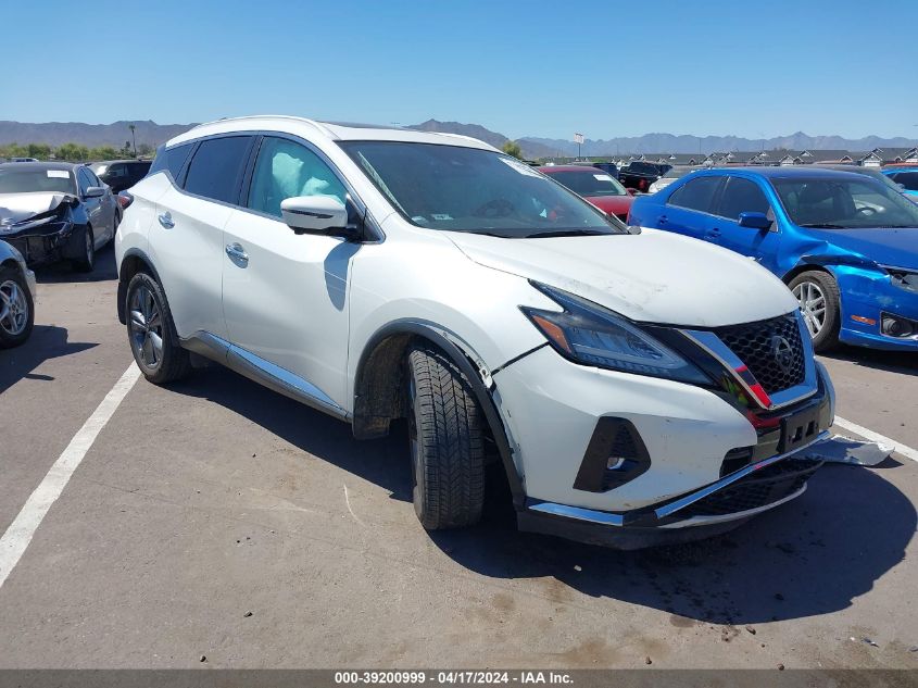 2019 Nissan Murano Platinum VIN: 5N1AZ2MJ5KN158960 Lot: 39200999