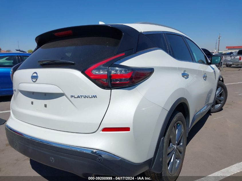 2019 Nissan Murano Platinum VIN: 5N1AZ2MJ5KN158960 Lot: 39200999