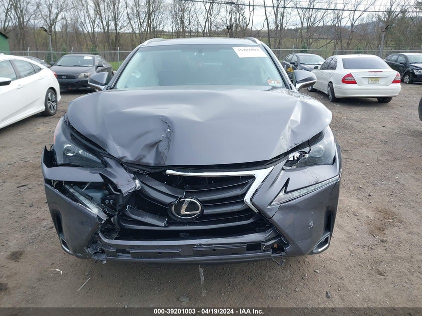 VIN JTJBARBZ9H2116865 2017 LEXUS NX 200T
