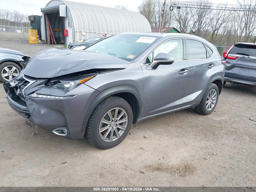 VIN JTJBARBZ9H2116865 2017 LEXUS NX 200T