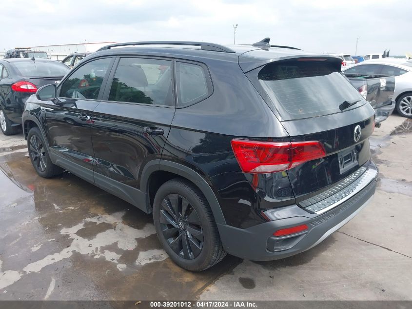 2022 Volkswagen Taos 1.5T S VIN: 3VVDX7B23NM039921 Lot: 39201012