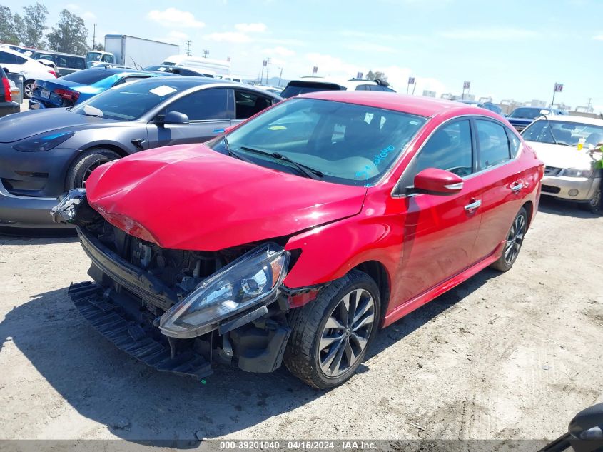 2018 Nissan Sentra Sr VIN: 3N1AB7AP1JY222401 Lot: 39201040