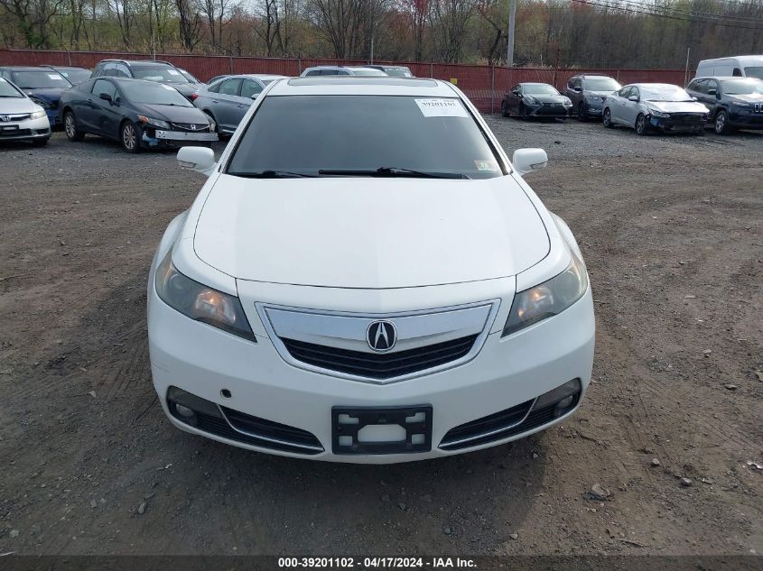 2012 Acura Tl 3.5 VIN: 19UUA8F57CA003509 Lot: 39201102