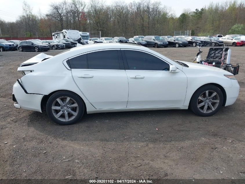 2012 Acura Tl 3.5 VIN: 19UUA8F57CA003509 Lot: 39201102