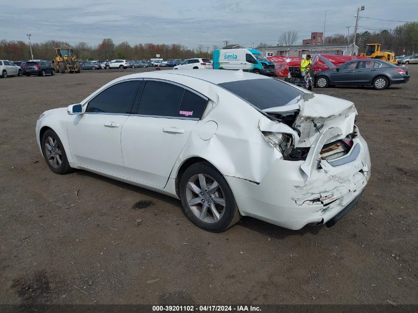 2012 Acura Tl 3.5 VIN: 19UUA8F57CA003509 Lot: 39201102