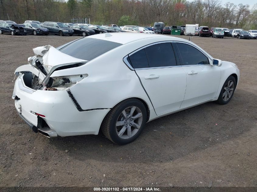 2012 Acura Tl 3.5 VIN: 19UUA8F57CA003509 Lot: 39201102