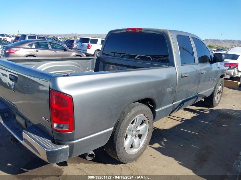 2005 Dodge Ram 1500 Slt/Laramie VIN: 1D7HA18D55J598672 Lot: 39201127