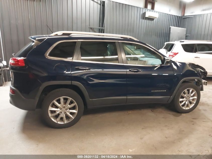 2015 Jeep Cherokee Limited VIN: 1C4PJMDBXFW625106 Lot: 48732314