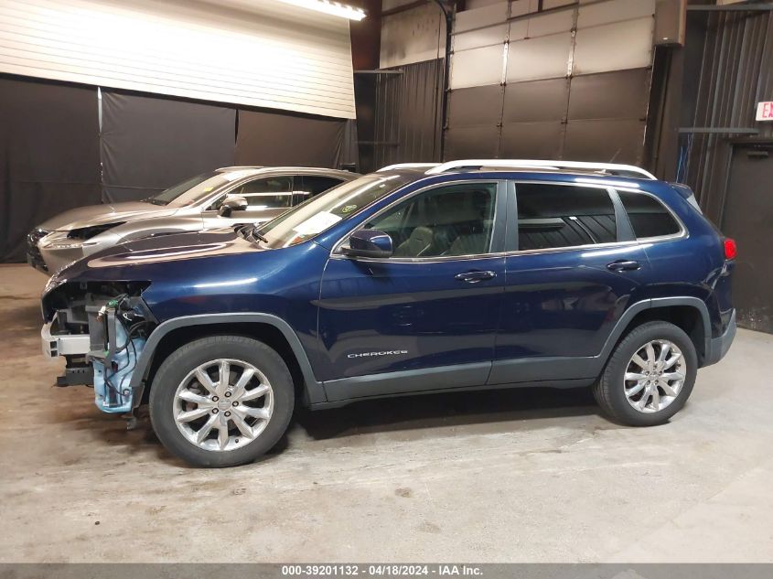 2015 Jeep Cherokee Limited VIN: 1C4PJMDBXFW625106 Lot: 48732314