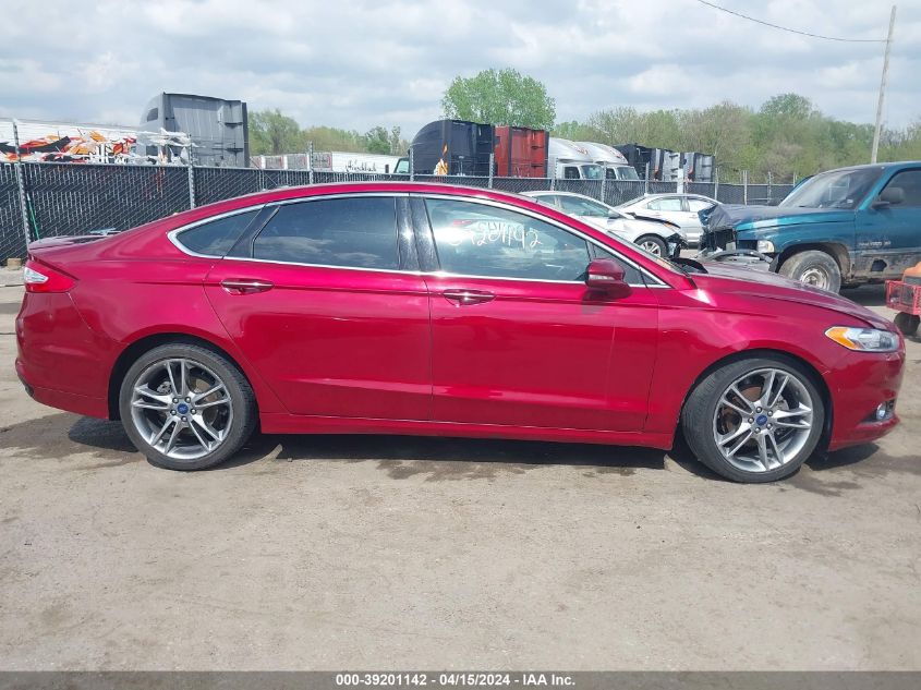 2015 Ford Fusion Titanium VIN: 3FA6P0K90FR224577 Lot: 39201142