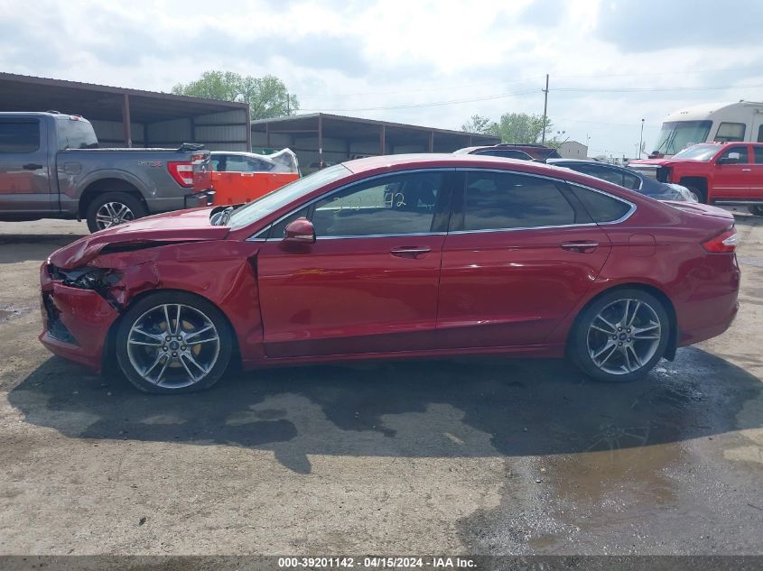 2015 Ford Fusion Titanium VIN: 3FA6P0K90FR224577 Lot: 39201142