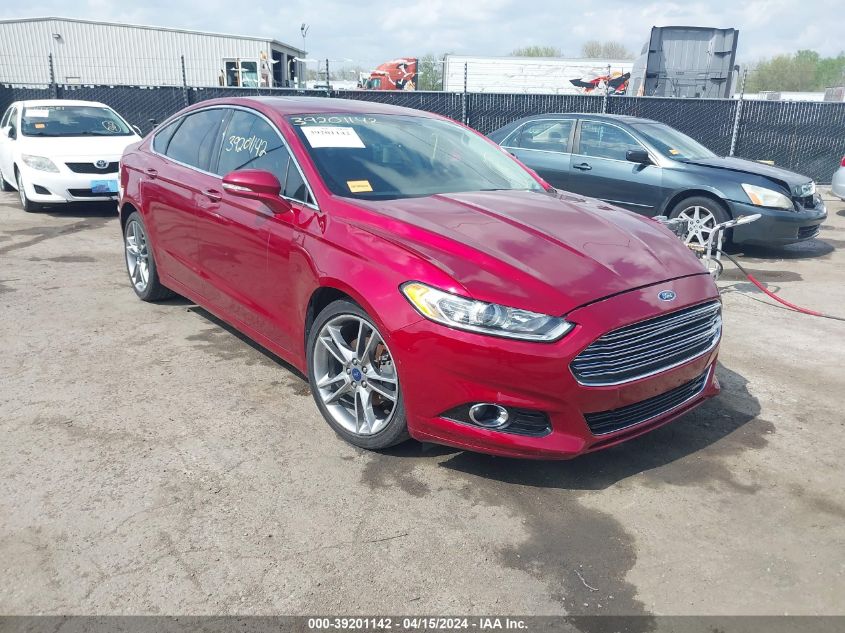 2015 Ford Fusion Titanium VIN: 3FA6P0K90FR224577 Lot: 39201142