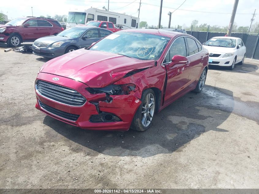 2015 Ford Fusion Titanium VIN: 3FA6P0K90FR224577 Lot: 39201142