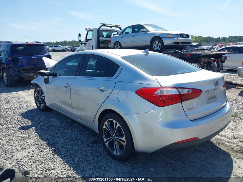 2014 KIA FORTE EX - KNAFX4A84E5103222