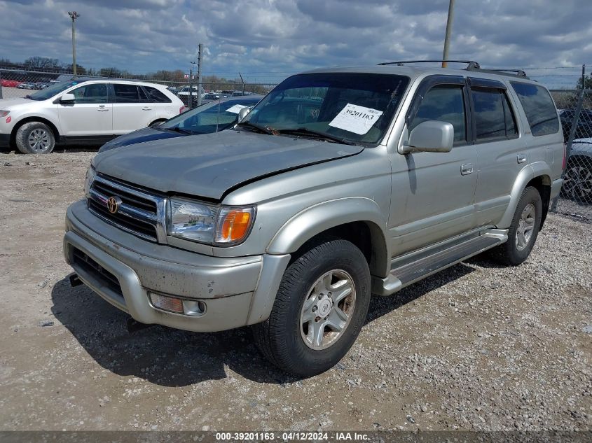 2000 Toyota 4Runner Limited V6 VIN: JT3HN87R0Y9037357 Lot: 39201163