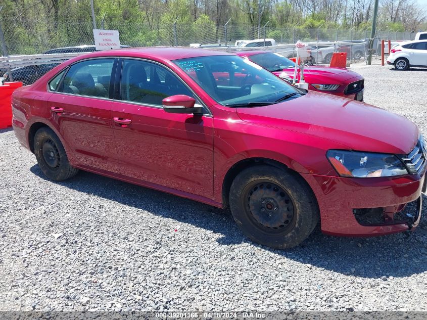 2015 Volkswagen Passat 1.8T S VIN: 1VWAT7A3XFC093725 Lot: 58595893