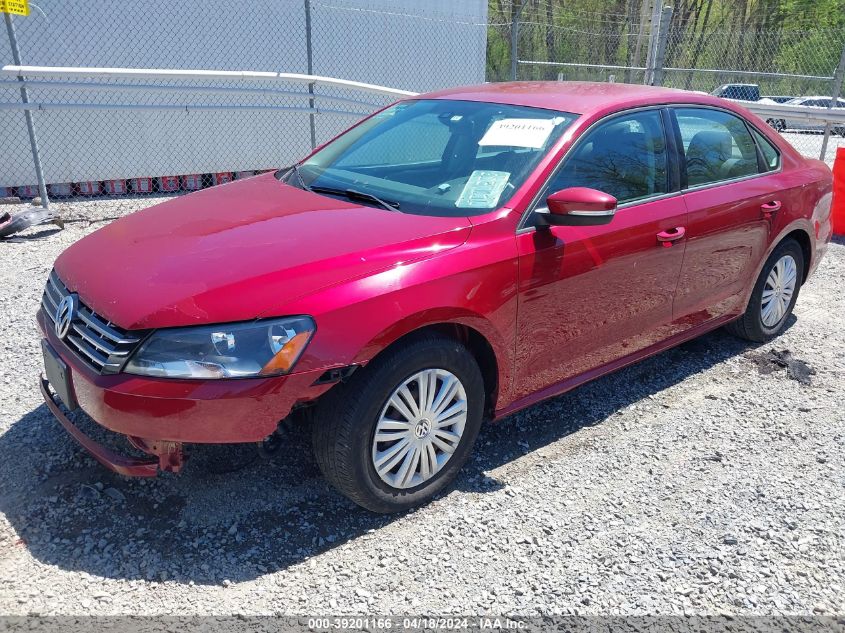 2015 Volkswagen Passat 1.8T S VIN: 1VWAT7A3XFC093725 Lot: 58595893