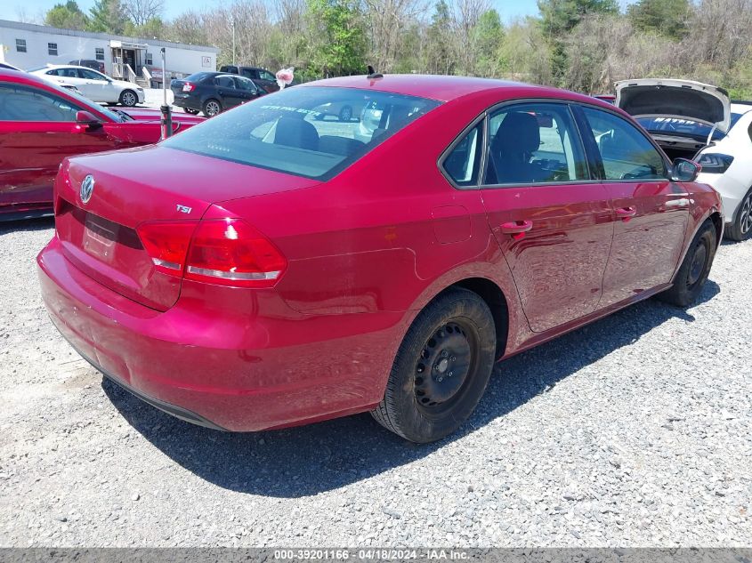 2015 Volkswagen Passat 1.8T S VIN: 1VWAT7A3XFC093725 Lot: 58595893