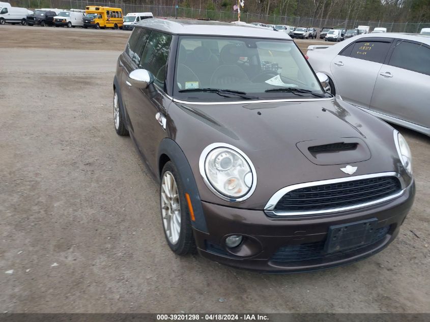 2008 Mini Cooper S Clubman VIN: WMWMM33548TP88478 Lot: 39236428