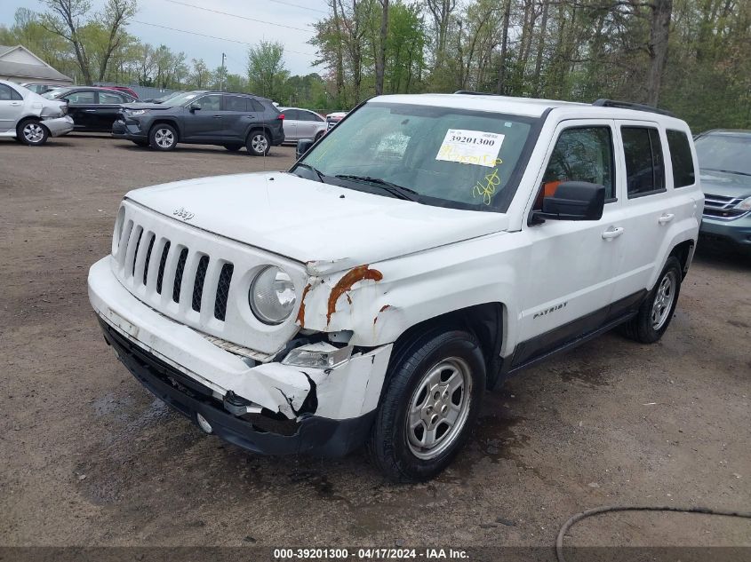 2015 Jeep Patriot Sport VIN: 1C4NJPBA3FD219568 Lot: 39201300