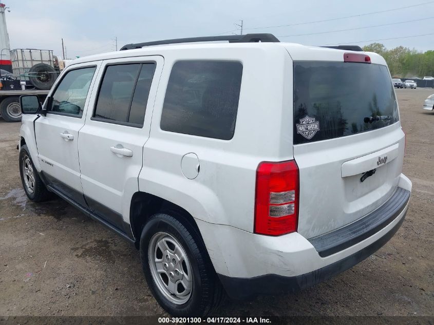 2015 Jeep Patriot Sport VIN: 1C4NJPBA3FD219568 Lot: 39201300