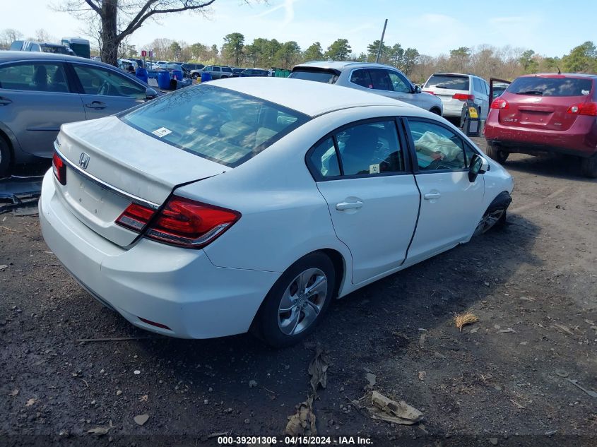 2HGFB2F53EH510916 2014 Honda Civic Lx