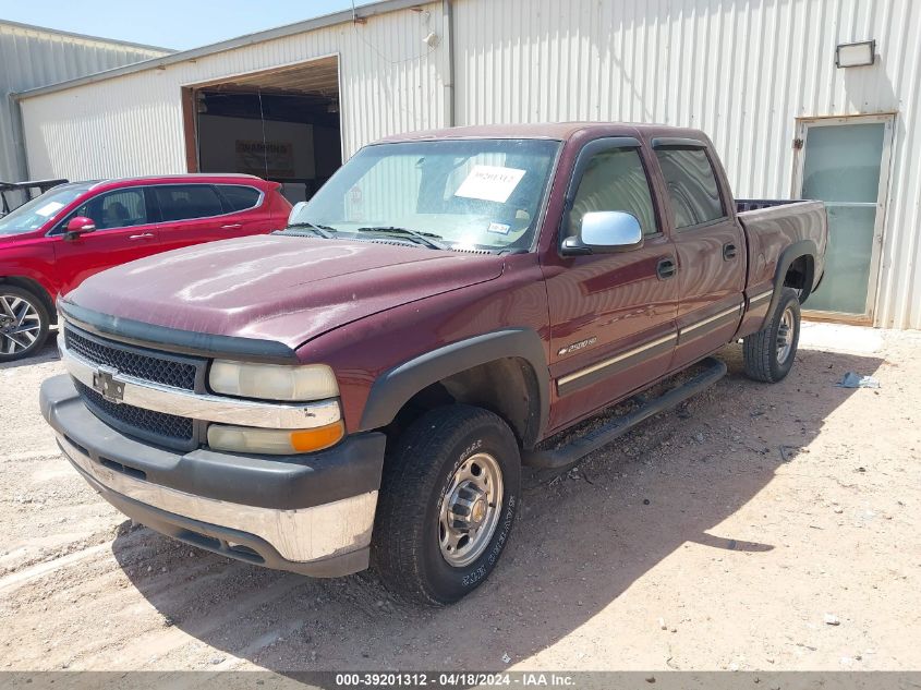 2002 Chevrolet Silverado 2500Hd Ls VIN: 1GCHC23U42F111199 Lot: 39201312