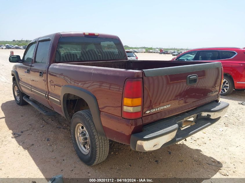 2002 Chevrolet Silverado 2500Hd Ls VIN: 1GCHC23U42F111199 Lot: 39201312