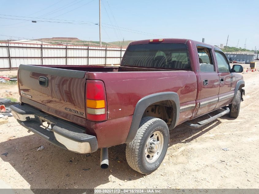 2002 Chevrolet Silverado 2500Hd Ls VIN: 1GCHC23U42F111199 Lot: 39201312