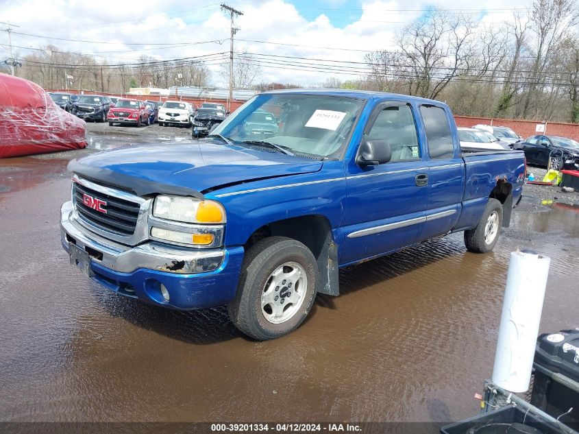 2GTEK19V341106487 | 2004 GMC SIERRA 1500